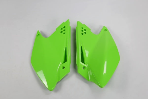 Kawasaki KXF Side Panels - Green - KA03768#026