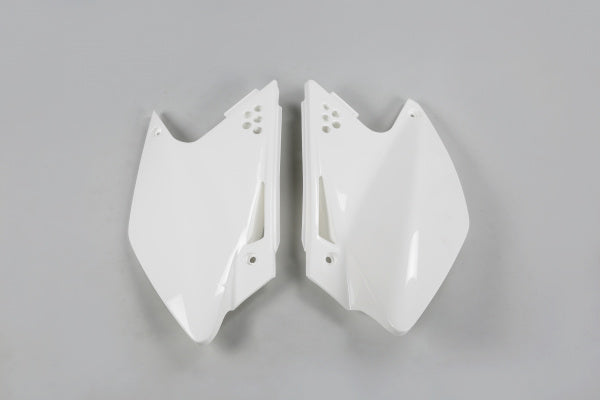 Kawasaki KXF Side Panels - White - KA03768#047