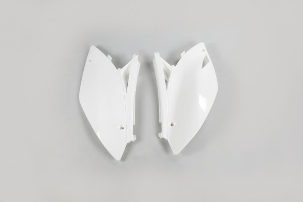Kawasaki KXF Side Panels - White - KA04700#047