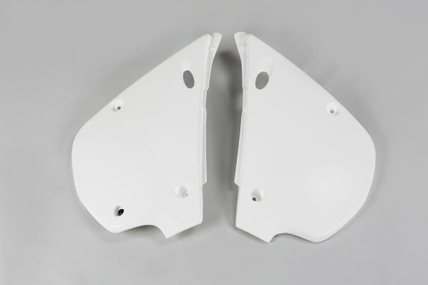 Kawasaki KX Side Panels - White - KA02760#047