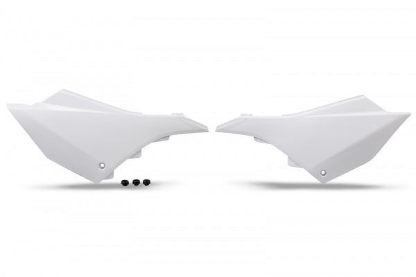 Yamaha YZ Side Panels - White - YA04877#046