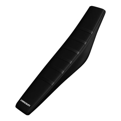 KTM SX/SXF/XC/XCF 16-18 /EXC/EXCF 17-19 BLACK/BLACK/BLACK Gripper Ribbed Seat Cover