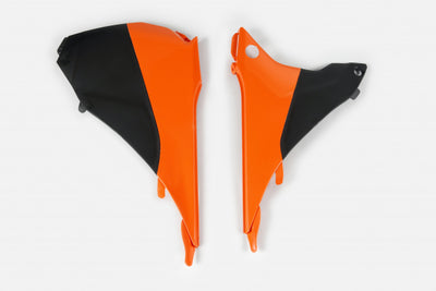 KTM EXC Airbox Cover - Orange-Black - KT04054#999