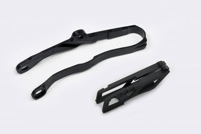 Kawasaki KXF Chain Guide + Swingarm Chain Slider - Black - KA04756@001