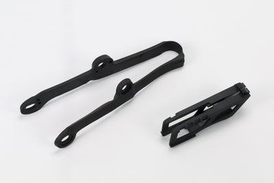 Kawasaki KXF Chain Guide + Swingarm Chain Slider - Black - KA04710@001