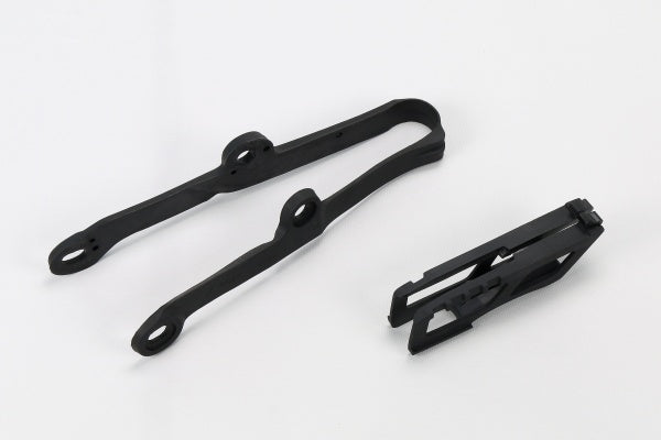 Kawasaki KXF Chain Guide + Swingarm Chain Slider - Black - KA04710@001