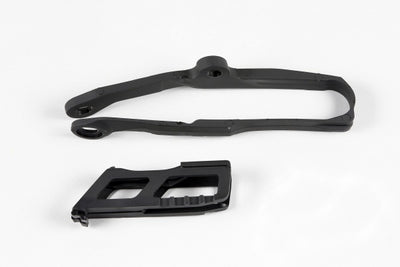 Kawasaki KXF Chain Guide + Swingarm Chain Slider - Black - KA04744@001