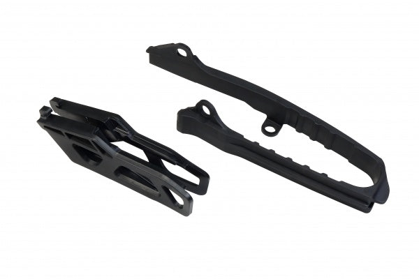 Suzuki RMZ Chain Guide + Swingarm Chain Slider - Black - SU04925@001