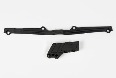 Kawasaki KX Chain Guide + Swingarm Chain Slider - Black - KA03793@001