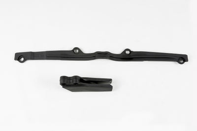 Kawasaki KX Chain Guide + Swingarm Chain Slider - Black - KA03792@001