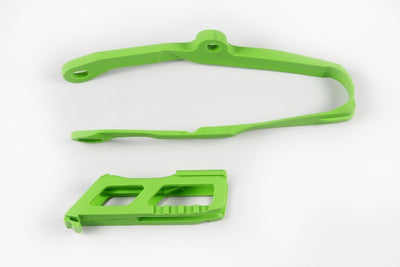 Kawasaki KXF Chain Guide + Swingarm Chain Slider - Green - KA04744@026