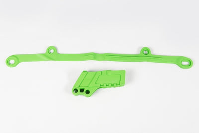 Kawasaki KXF Chain Guide + Swingarm Chain Slider - Green - KA03794@026
