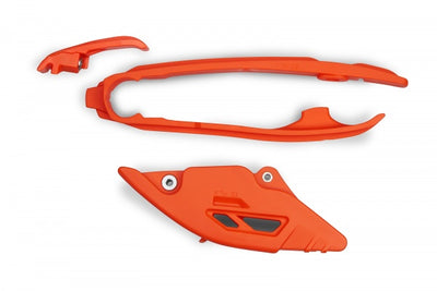 KTM SX Chain Guide + Swingarm Chain Slider - Orange - KT05019@127