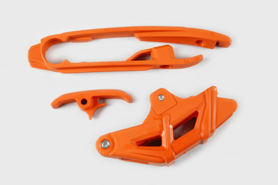 KTM SX-F Chain Guide + Swingarm Chain Slider - Orange - KT04067@127