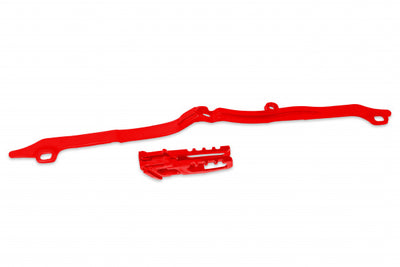 Honda CRF Chain Guide + Swingarm Chain Slider - Red - HO04645@070