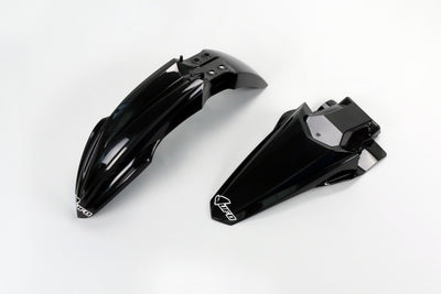Kawasaki KX Fenders Kit - Black - KAFK222@001