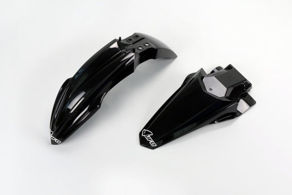 Kawasaki KX Fenders Kit - Black - KAFK222@001