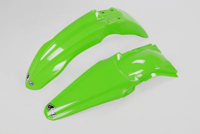 Kawasaki KXF Fenders Kit - Green - KAFK219@026