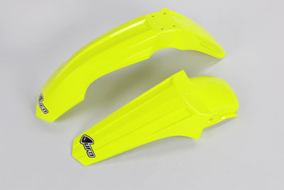 Suzuki RM Fenders Kit - Neon Yellow - SUFK405K@DFLU