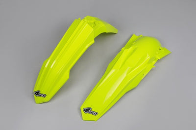 Suzuki RMZ Fenders Kit - Neon Yellow - SUFK418@DFLU