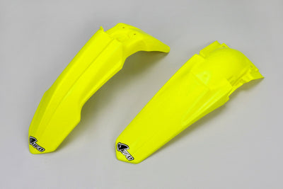 Suzuki RMZ Fenders Kit - Neon Yellow - SUFK415@DFLU