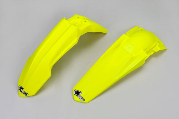 Suzuki RMZ Fenders Kit - Neon Yellow - SUFK415@DFLU
