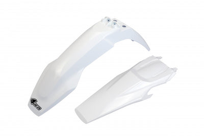 Husqvarna TE Fenders Kit - White - HUFK623@041