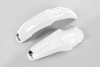 Kawasaki KX Fenders Kit - White (047) - KAFK218K@047