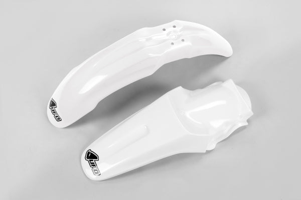 Kawasaki KX Fenders Kit - White (047) - KAFK218K@047