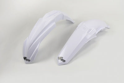 Yamaha YZ Fenders Kit - White - YAFK319@046