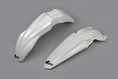 Kawasaki KXF Fenders Kit - White - KAFK225@047