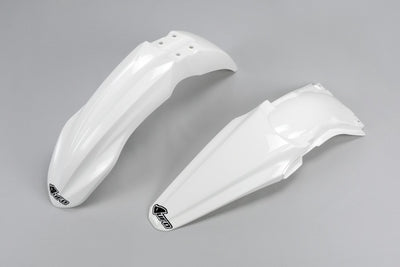 Kawasaki KXF Fenders Kit - White - KAFK220@047