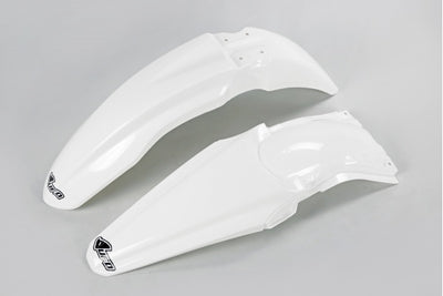 Kawasaki KXF Fenders Kit - White - KAFK217@047