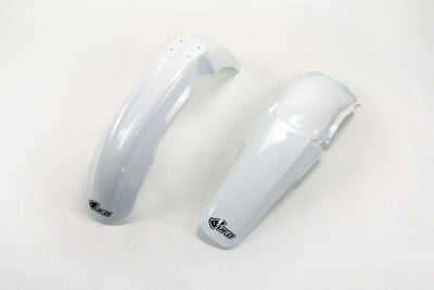 Honda CR Fenders Kit - White - HOFK101@041
