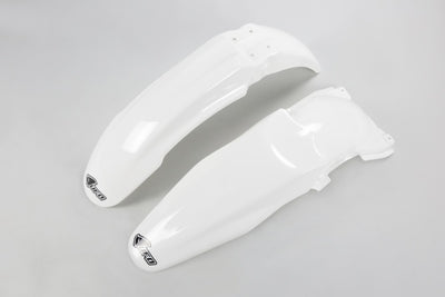 Kawasaki KXF Fenders Kit - White - KAFK204@047