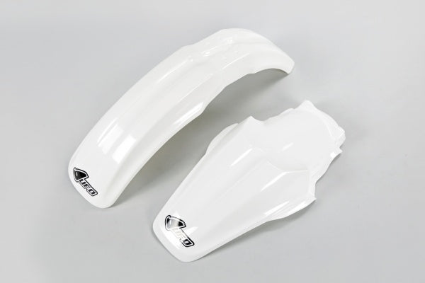 Kawasaki KX Fenders Kit - White - KAFK206@047