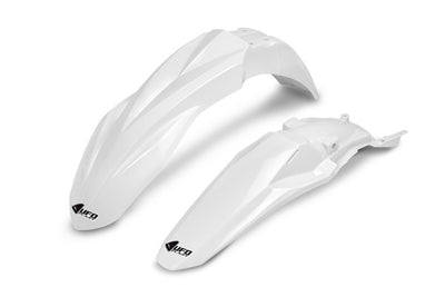 Kawasaki KXF Fenders Kit - White - KAFK231@047
