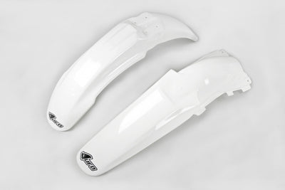 Kawasaki KXF Fenders Kit - White - KAFK203@047