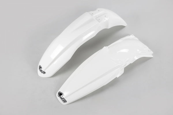 Kawasaki KXF Fenders Kit - White - KAFK212@047