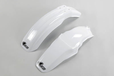 Honda CR Fenders Kit - White - HOFK109@041