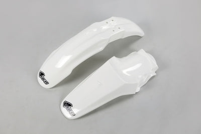 Kawasaki KX Fenders Kit - White (047) - KAFK207K@047