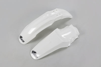 Kawasaki KX Fenders Kit - White - KAFK218@047