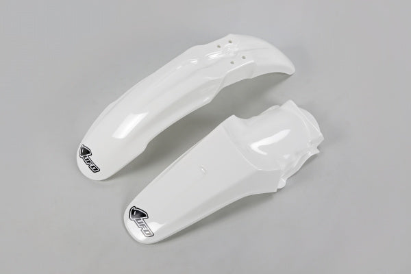 Kawasaki KX Fenders Kit - White - KAFK218@047