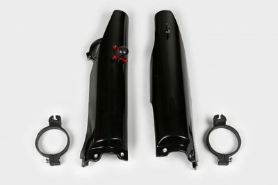 Kawasaki KXF Fork Slider Protectors + Quick Starter - Black - KA03774#001