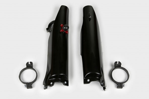 Kawasaki KXF Fork Slider Protectors + Quick Starter - Black - KA03774#001