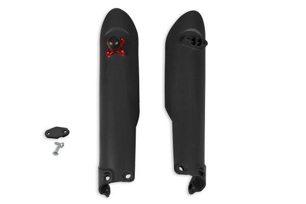 KTM SX-F Fork Slider Protectors + Quick Starter - Black - KT04057#001