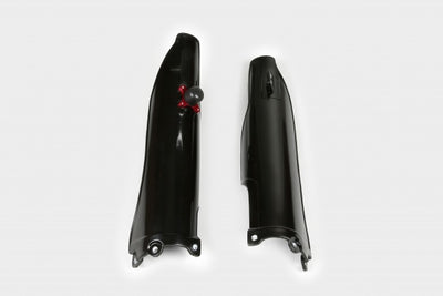 Kawasaki KXF Fork Slider Protectors + Quick Starter - Black - KA03776#001