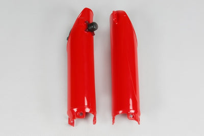 Honda CRF Fork Slider Protectors + Quick Starter - Red (070) - HO04610#070