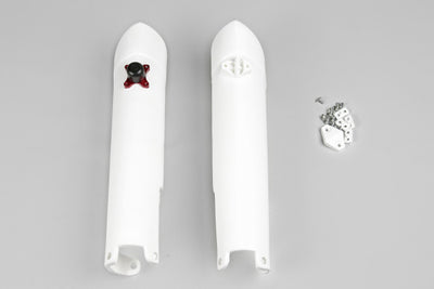 KTM SX Fork Slider Protectors + Quick Starter - White - KT04003#047