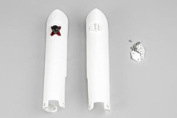 KTM SX Fork Slider Protectors + Quick Starter - White - KT04003#047